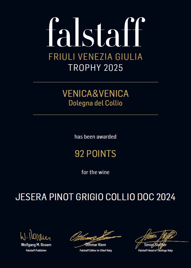 Venica Pinot Grigio Collio Jesera DOC 2024