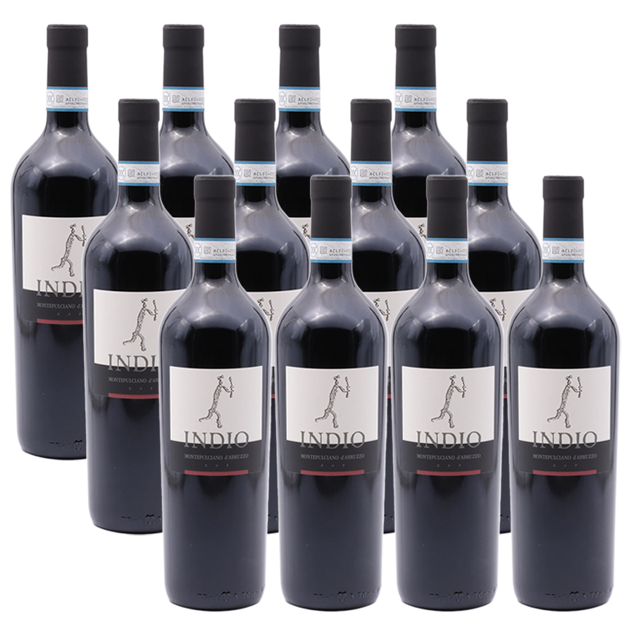 12er-Sparpaket Cantine Bove Montepulciano d'Abruzzo Indio DOC 2021
