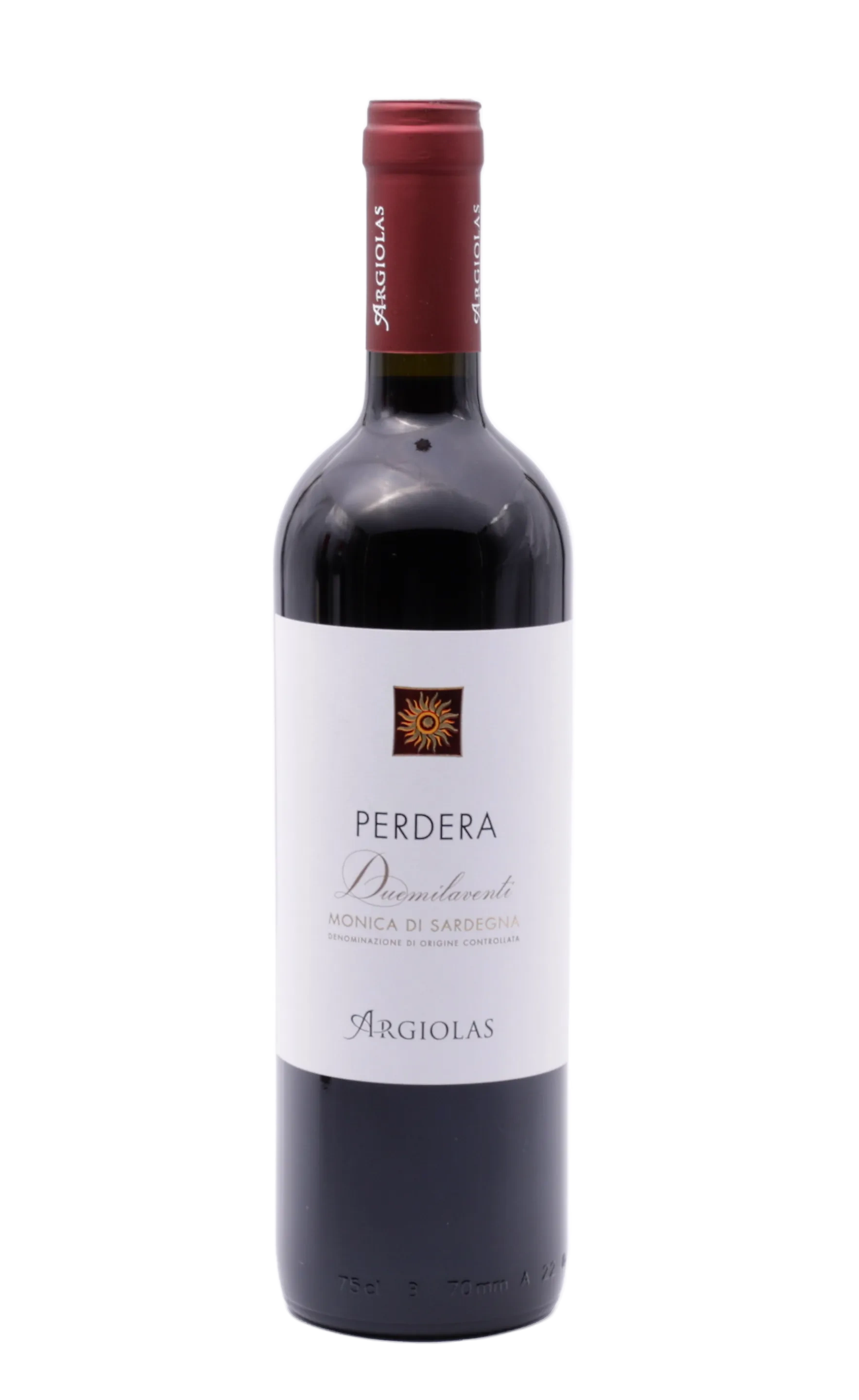Argiolas Perdera Monica di Sardegna DOC 2022