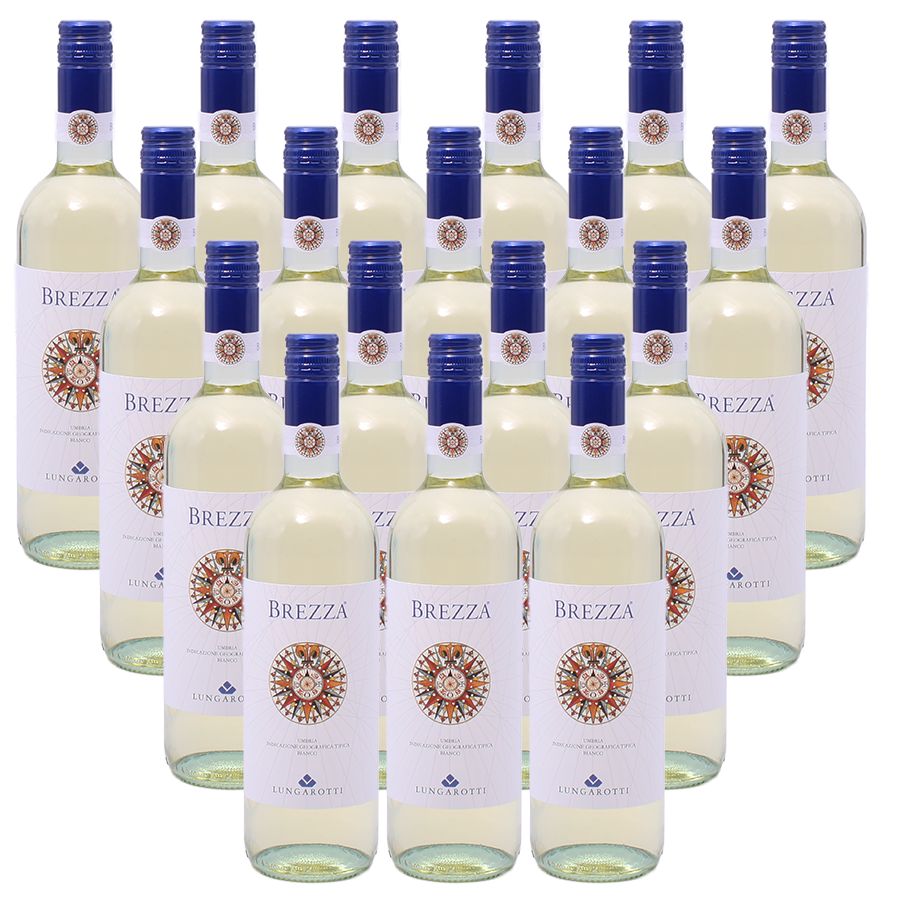 18er-Sparpaket Lungarotti Brezza Bianco IGT 2025