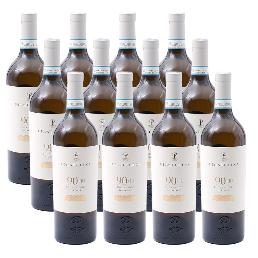 12er-Sparpaket Pratello 90+10 Il Rivale Lugana DOC 2024