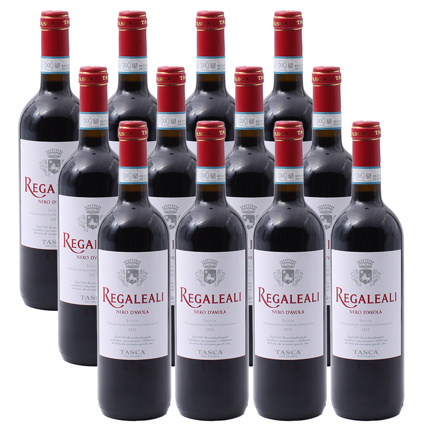 12er-Sparpaket Tasca d'Almerita Regaleali Nero d'Avola DOC 2023
