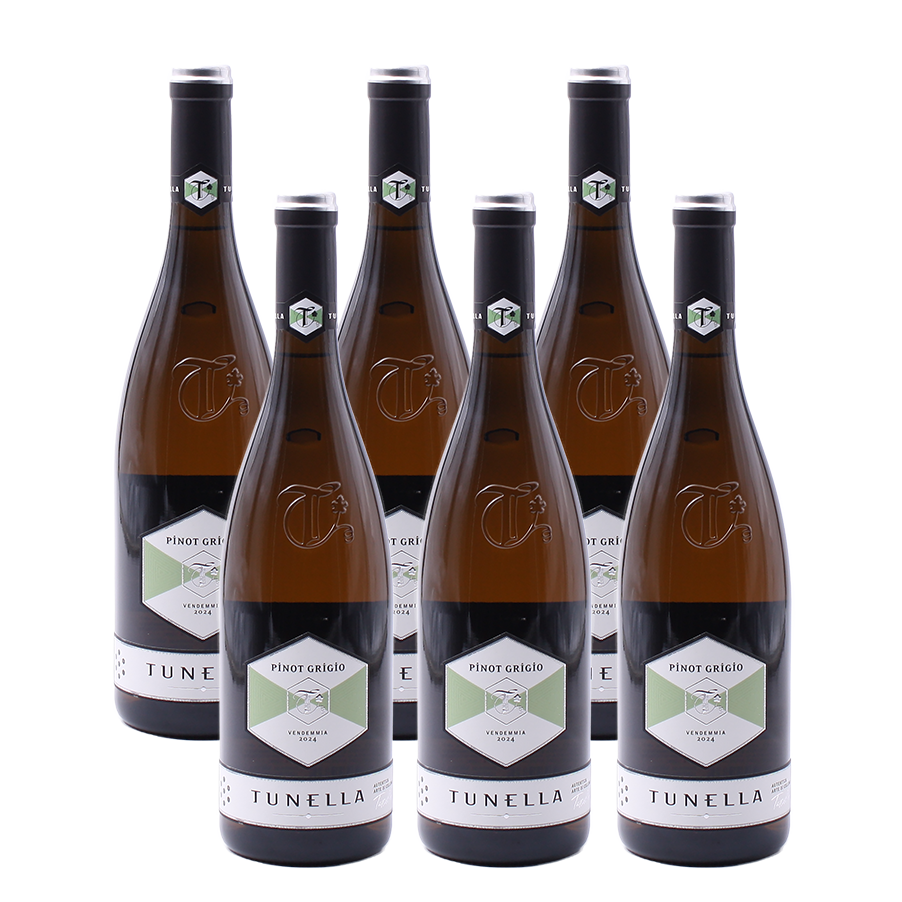 6er-Sparpaket Tunella Pinot Grigio DOP 2024