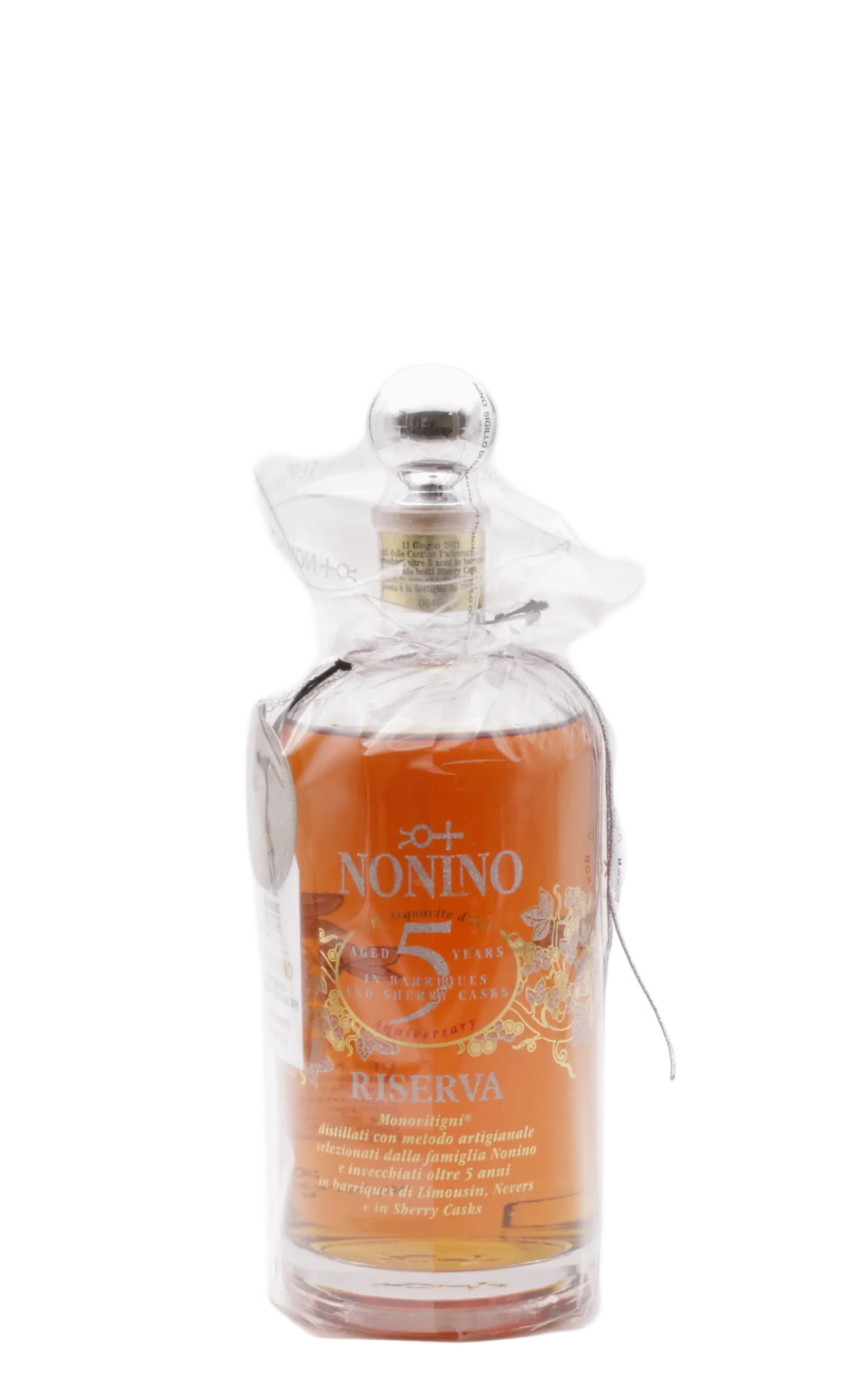 Nonino Grappa ÙE Riserva 5th jahre anni Anniversary