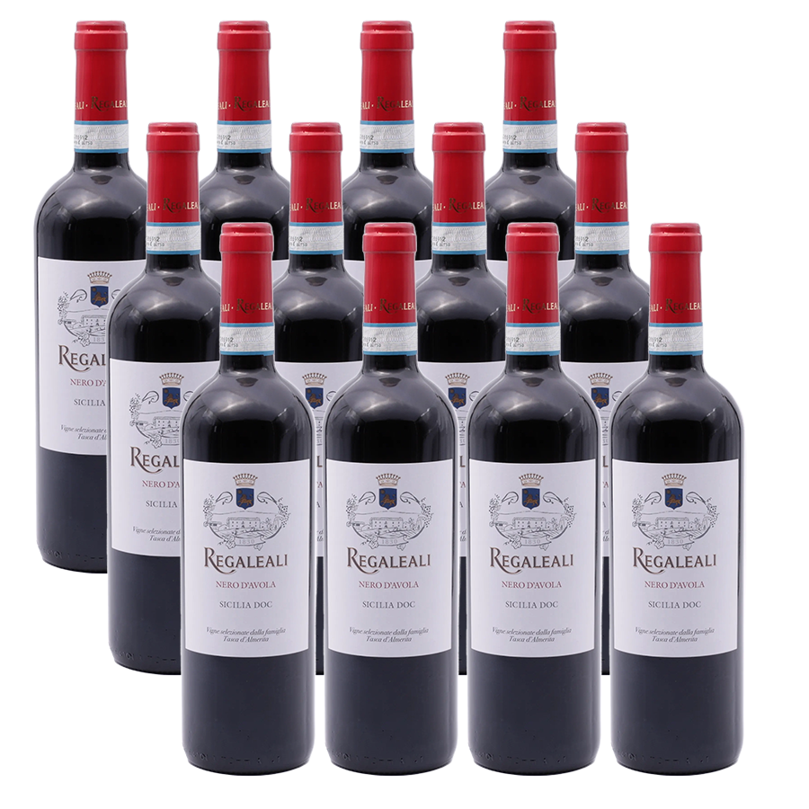 12er-Sparpaket Tasca d'Almerita Regaleali Nero d'Avola DOC 2022