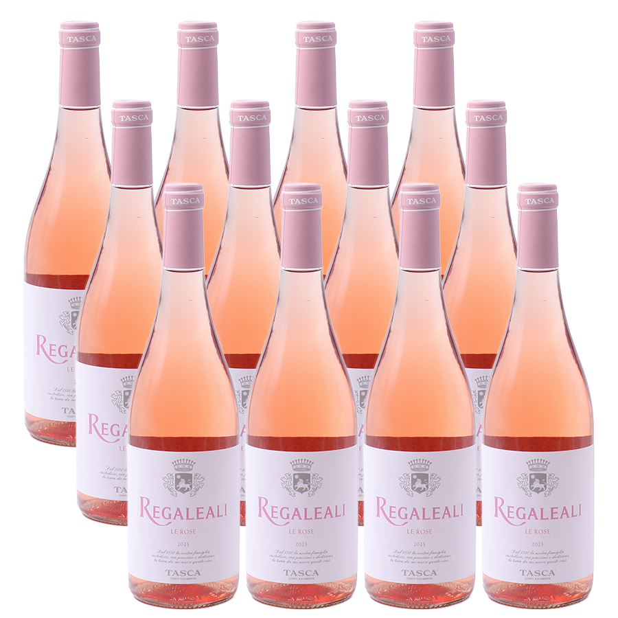 12er-Sparpaket Tasca d'Almerita Regaleali Le Rose IGT 2025