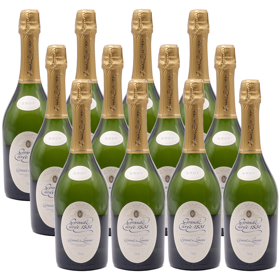 12er-Sparpaket Sieur d'Arques Grande Cuvée 1531 Crémant de Limoux
