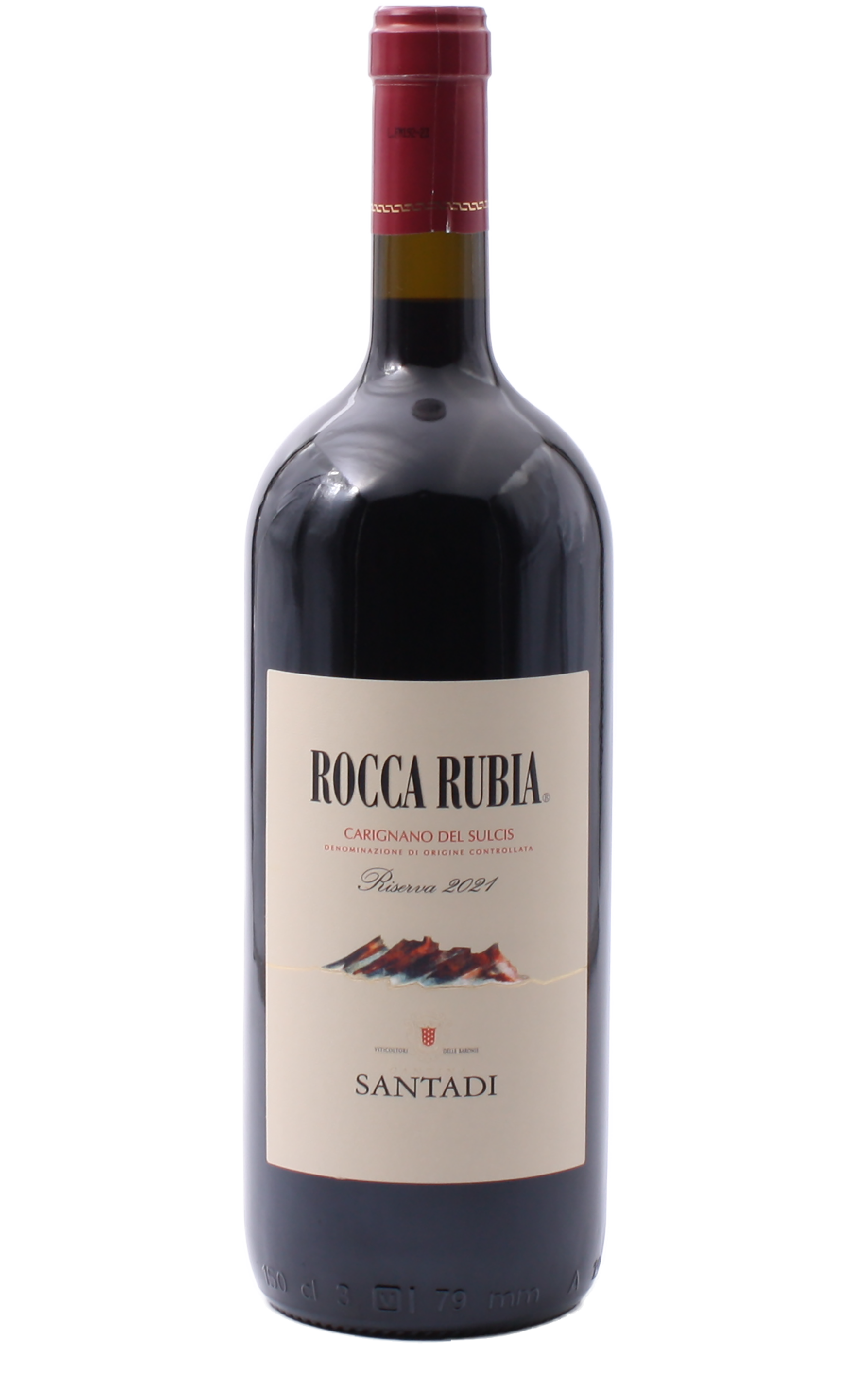 Santadi Carignano del Sulcis Superiore Rocca Rubia Riserva DOC 2021 Magnum 