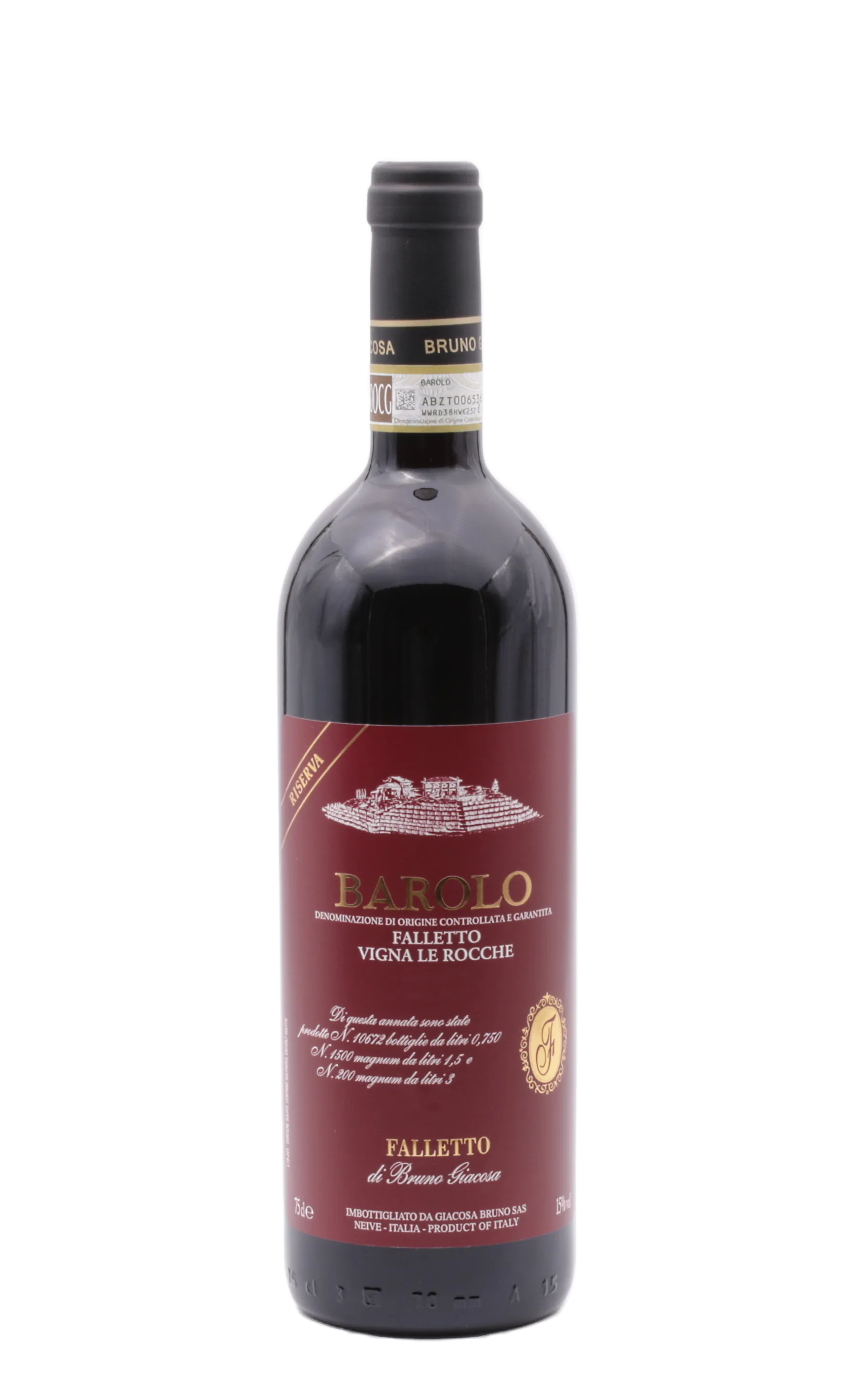 Bruno Giacosa Barolo Falletto Vigna Rocche Riserva DOCG 2012