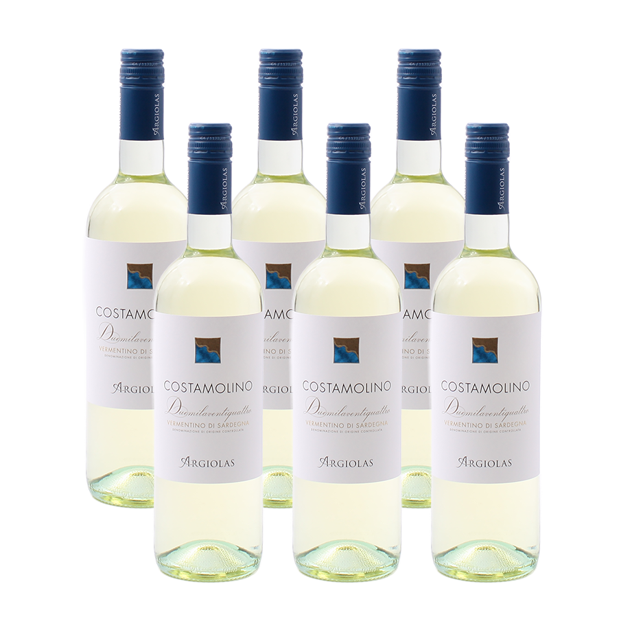 6er-Sparpaket Argiolas Costamolino Vermentino di Sardegna DOC 2025