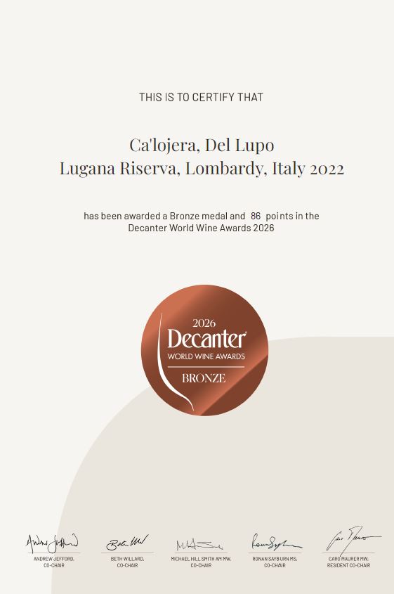 Ca' Lojera Lugana Riserva del Lupo DOC 2021