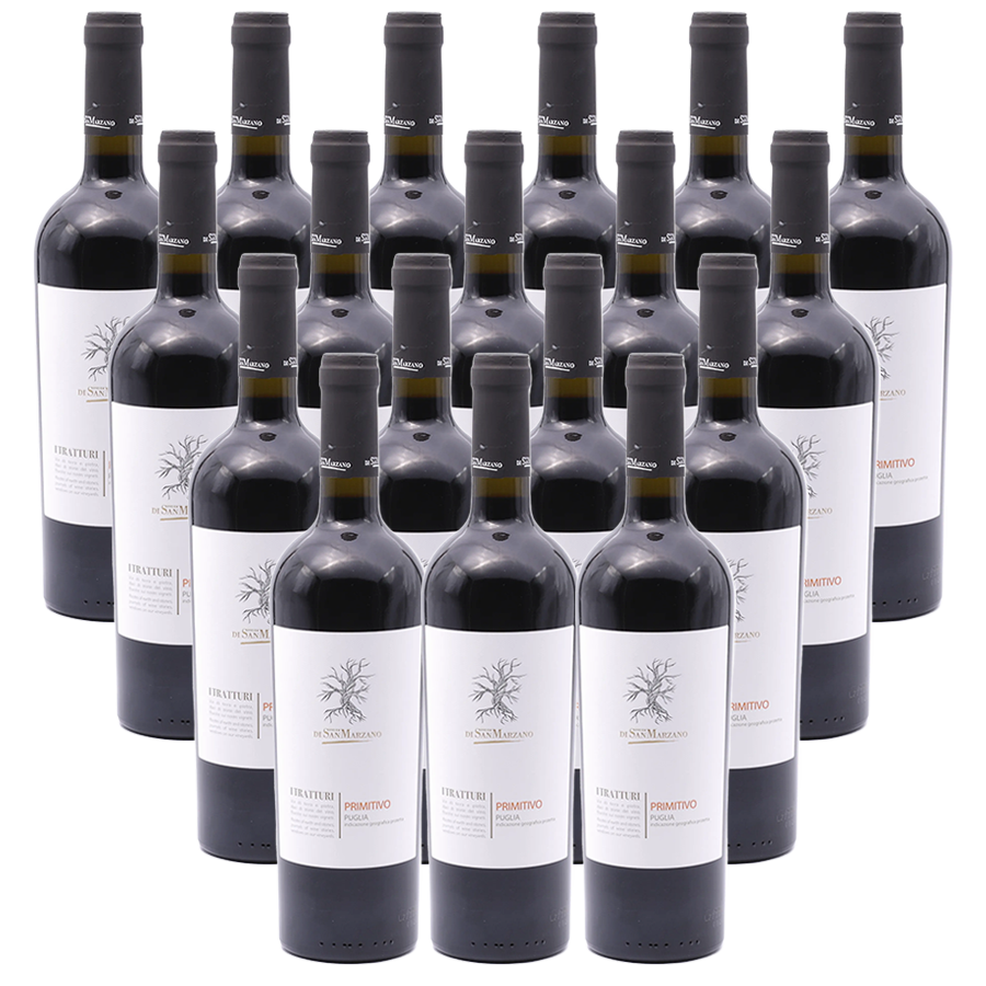 18er-Sparpaket San Marzano Primitivo i Tratturi IGP 2025