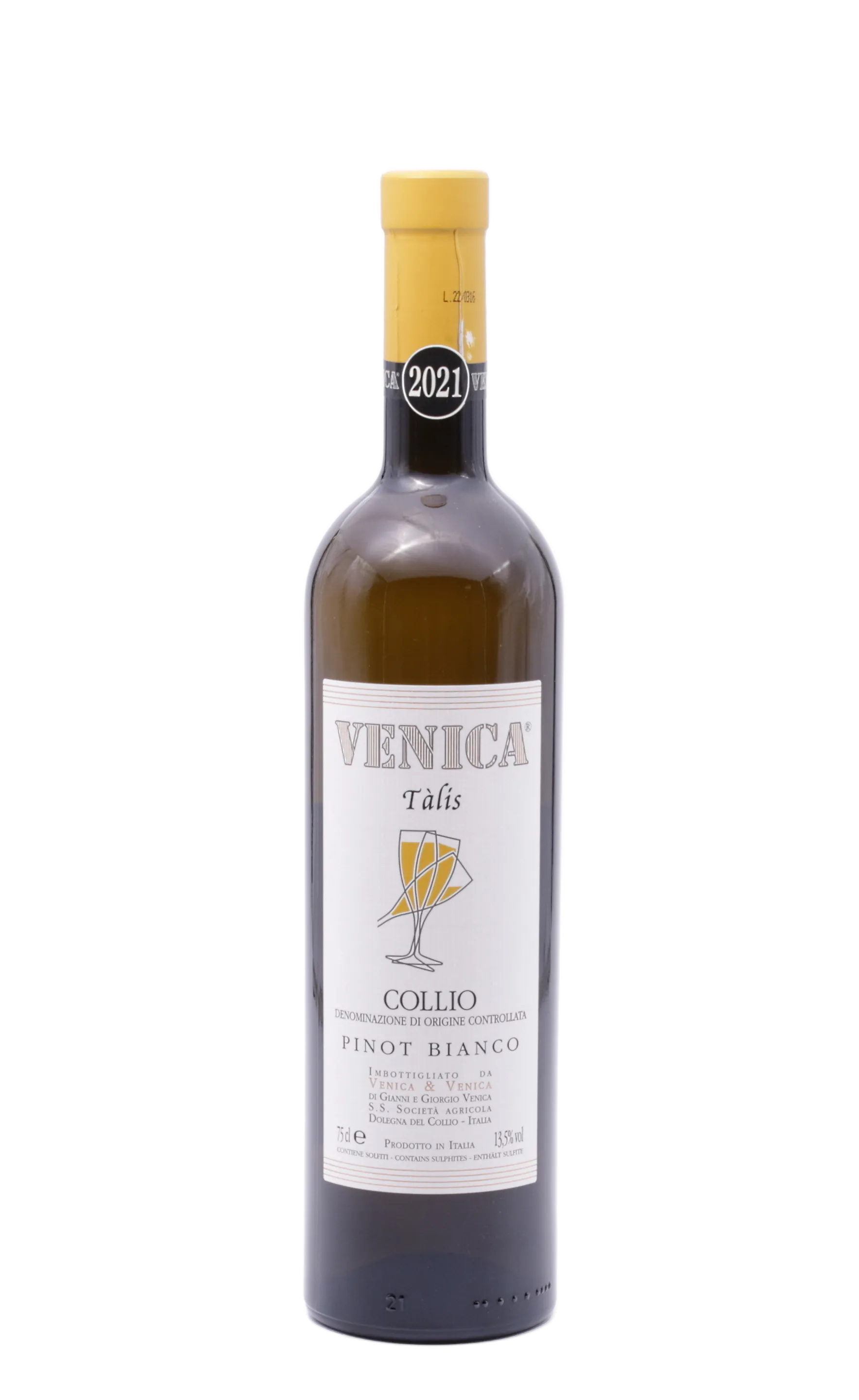 Venica Pinot Bianco Collio Tàlis DOC 2021