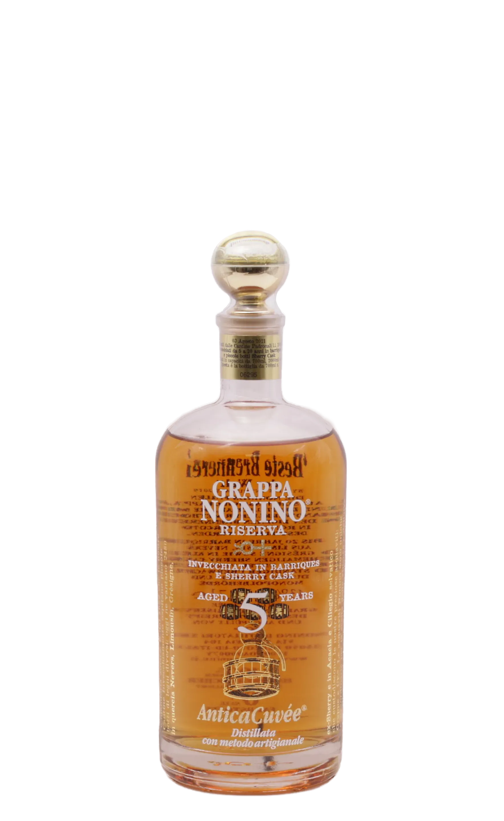 Nonino Grappa Riserva Antica Cuvée 5 years