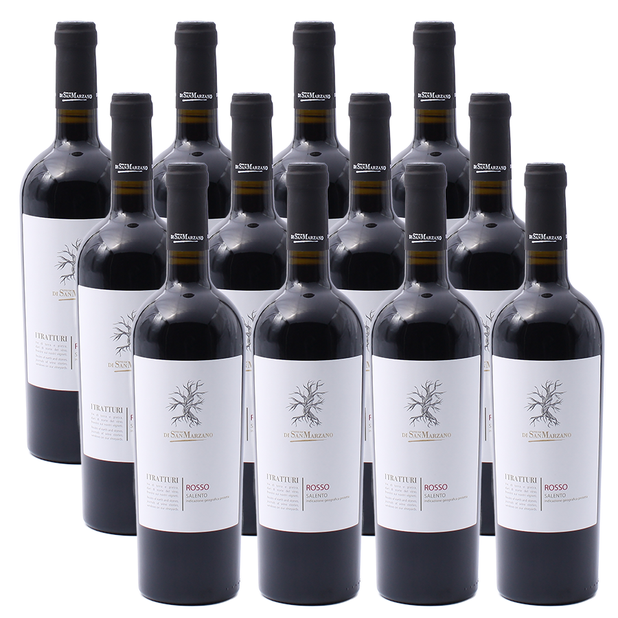 12er-Sparpaket San Marzano I Tratturi Rosso Salento IGP 2024