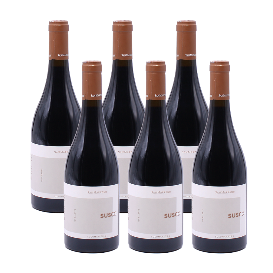 6er-Sparpaket San Marzano Susco Susumaniello IGP 2021