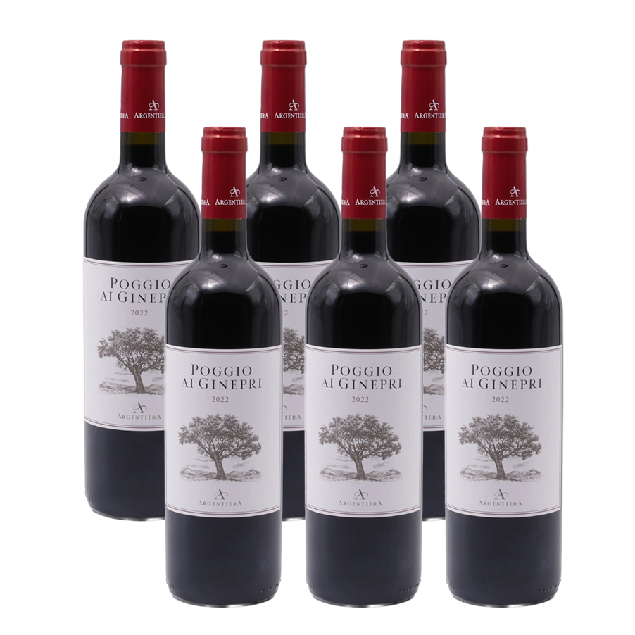 6er-Sparpaket Tenuta Argentiera Poggio ai Ginepri DOC 2022